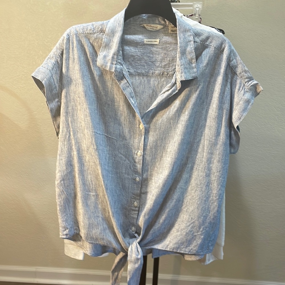 Woman washable Linen, vintage style